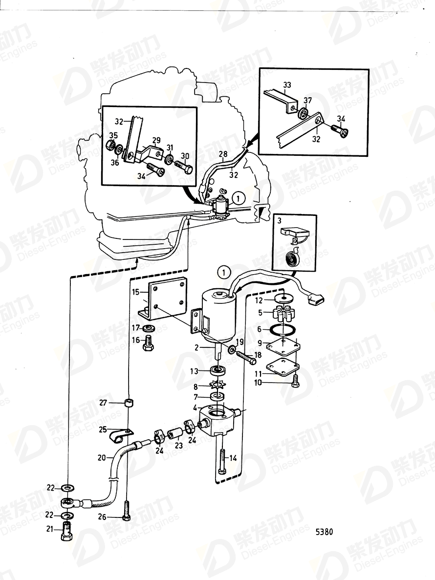 volvo penta Screw 844021 Drawing volvo penta Screw 844021 Drawing